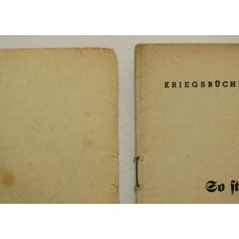 Kriegsbücherei der deutschen Jugend, Heft 34, “Así stürmten Wir Lüttich”. Espenlaub militaria